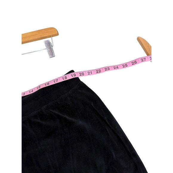 Ralph Lauren Womens 3X Red Black Red Stripe Velour Track Suit Set Half Zip - Picture 10 of 12